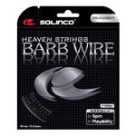 Tenisové Struny Solinco Barb Wire 12,2m schwarz